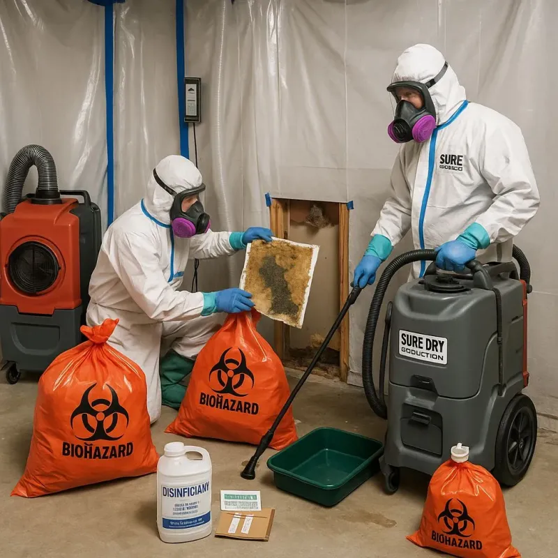 Contaminated Water Handling Protocols process in Cedarville, OH