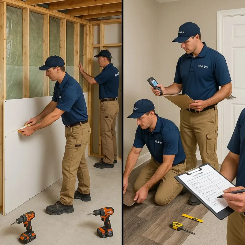 Repairs and Reconstruction process in Cedarville, OH