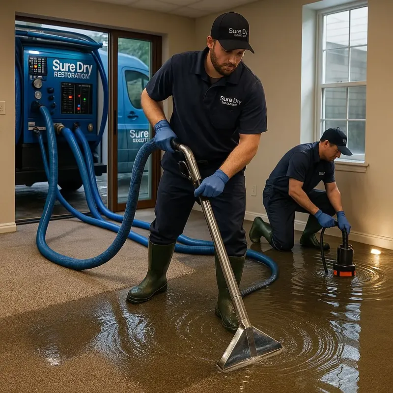 Water Extraction and Removal process in Cedarville, OH